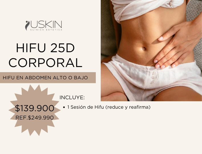 HIFU 25D ABDOMEN ALTO O BAJO